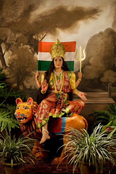 <span class="u-italic400">Motherland: The Festive Tableau,</span> 2009  © Pushpamala N