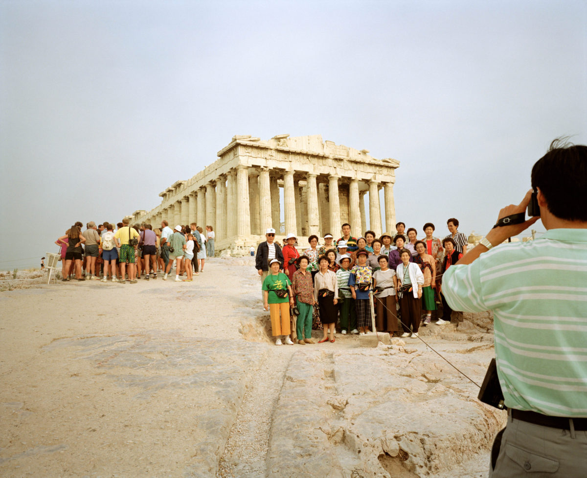 Athens, Acropolis, Greece, 1991  © Martin Parr/Magnum Photos